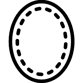 Gestrichelter Rahmen